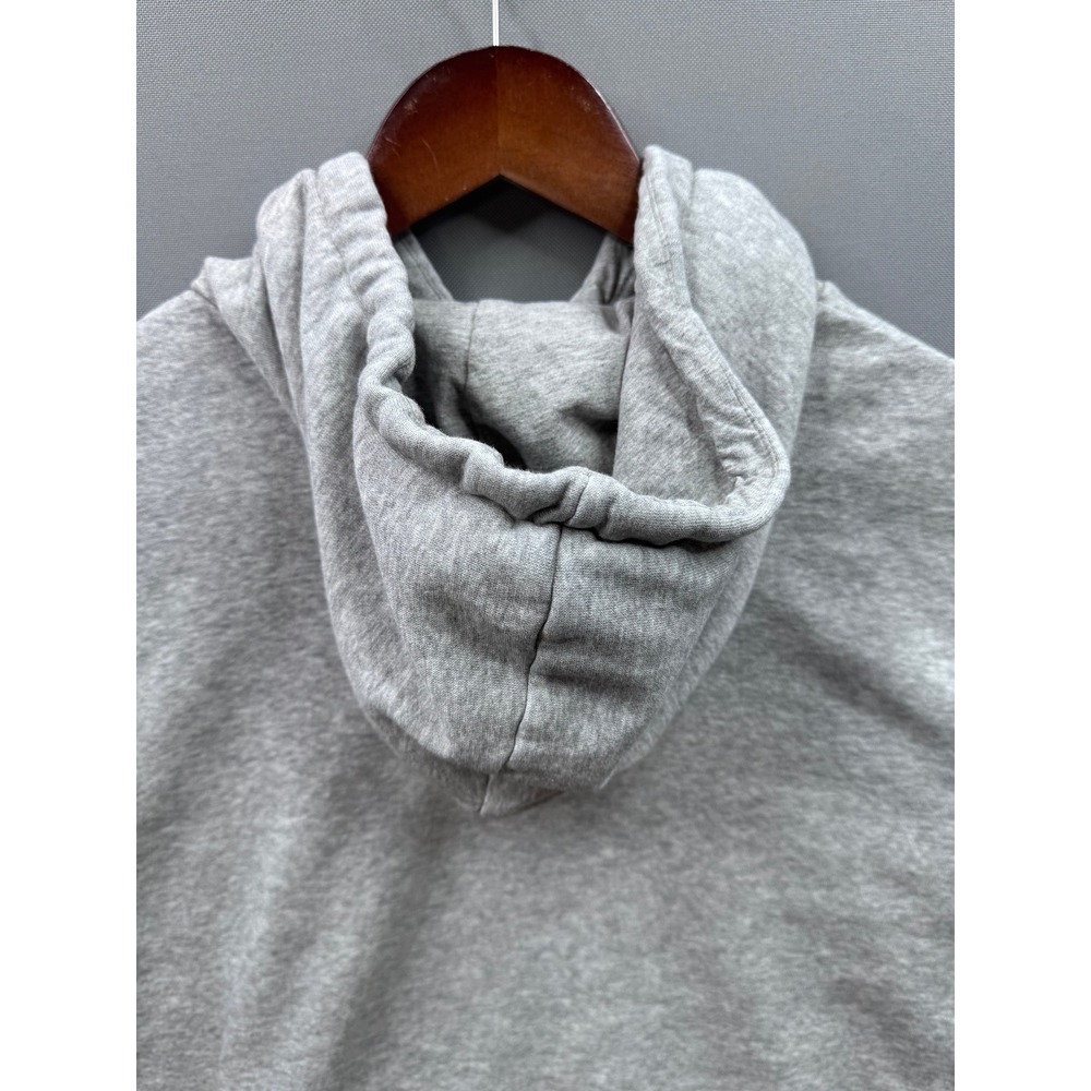 Adidas Gray Hoodie Sweatshirt Pullover Hooded Casual Athletic Mens‎ Size M - Picture 9 of 10